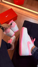 Nike Air Force Branco e Rosa