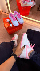 Nike Air Force Branco e Rosa